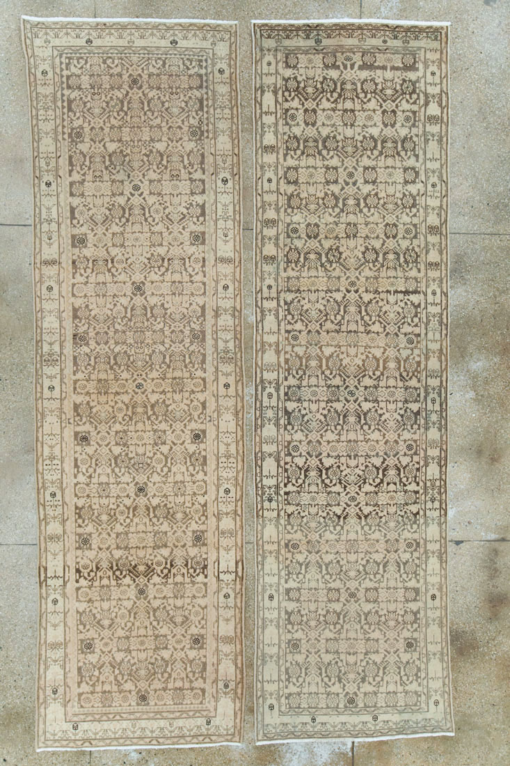 Vintage Persian Malayer Runner (Pair: 1 of 2), No.24884 - Gss
