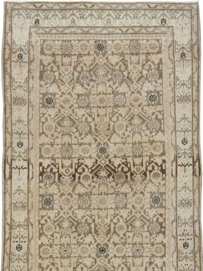 Vintage Persian Malayer Runner (Pair: 2 of 2), No.24885 - Gss