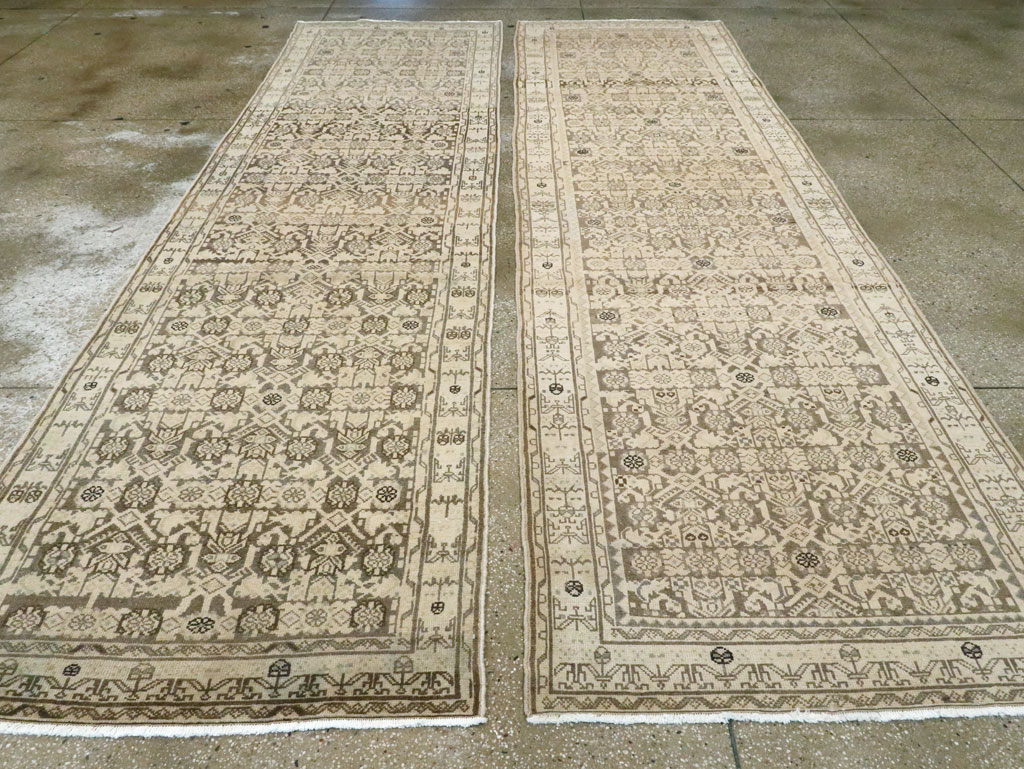 Vintage Persian Malayer Runner (Pair: 2 of 2), No.24885 - Gss
