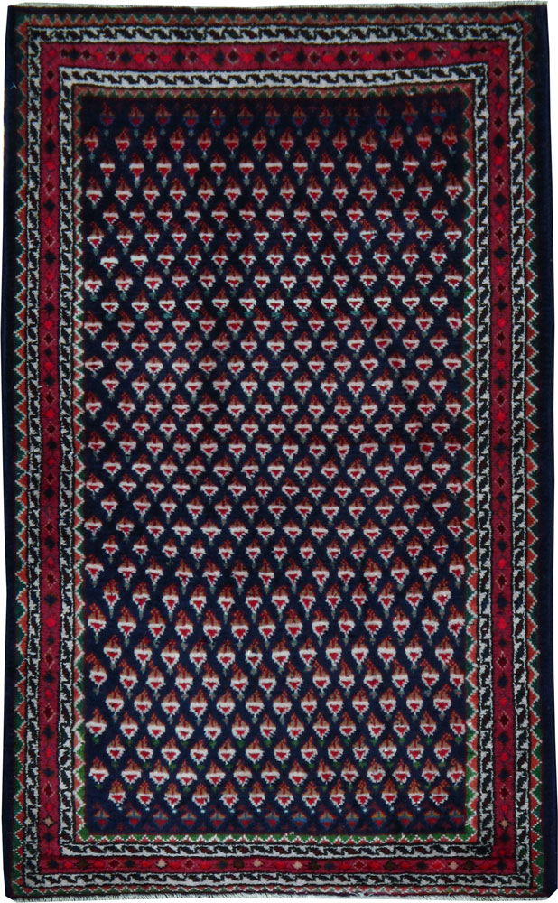 Vintage Persian Hamadan Rug, No.24888 - Gss