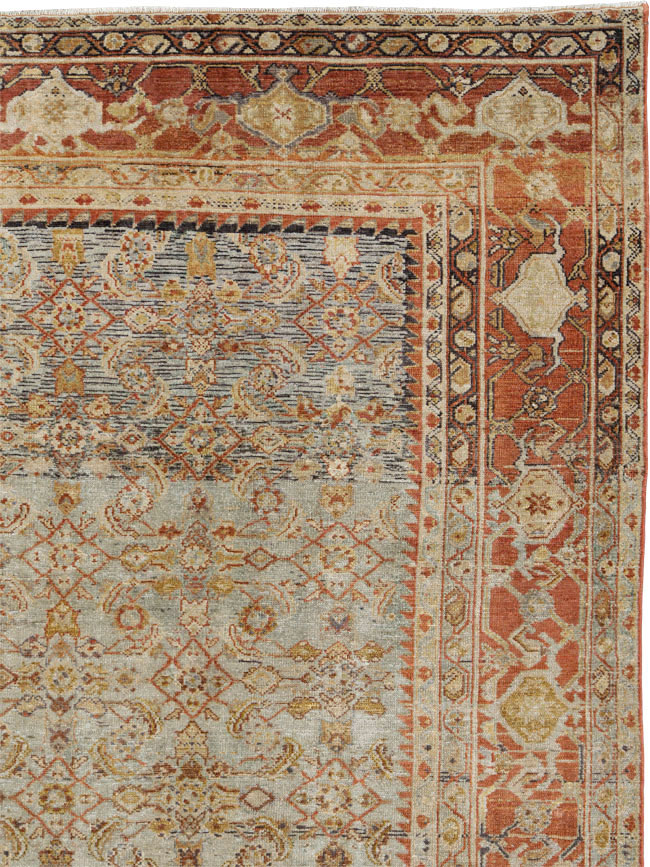 Antique Persian Malayer Carpet, No.24890 - Gss