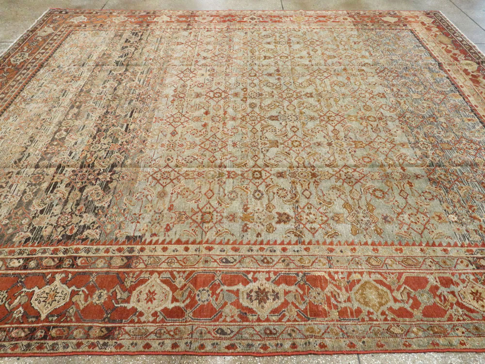 Antique Persian Malayer Carpet, No.24890 - Gss
