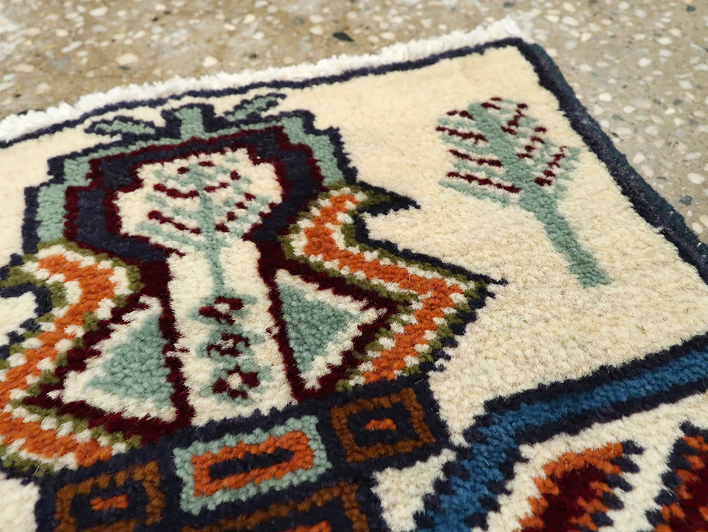 Vintage Persian Baluch Pictorial Rug (Pair: 1 of 2), No.24895 - Gss