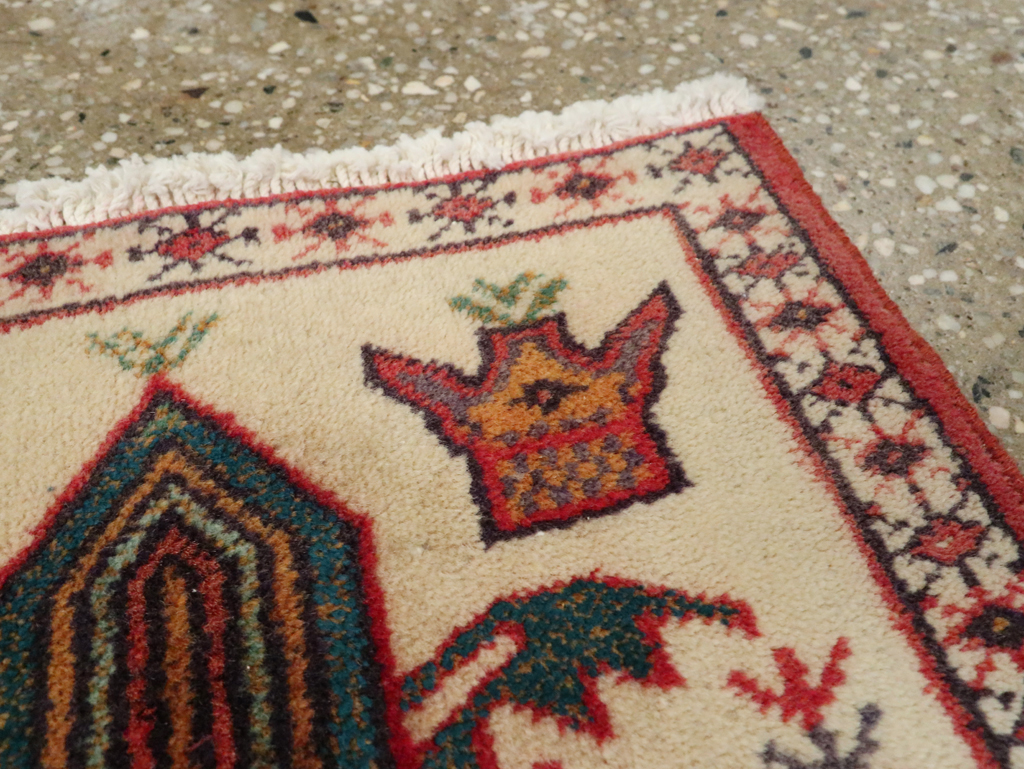 Vintage Persian Pictorial Baluch Rug (Pair: 1 of 2), No.24899 - Gss