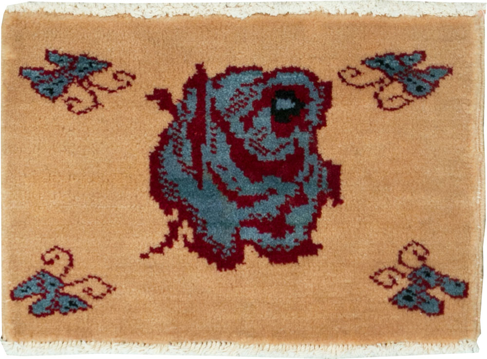 Vintage Persian Pictorial Baluch Rug (Pair: 1 of 2), No.24907 - Gss