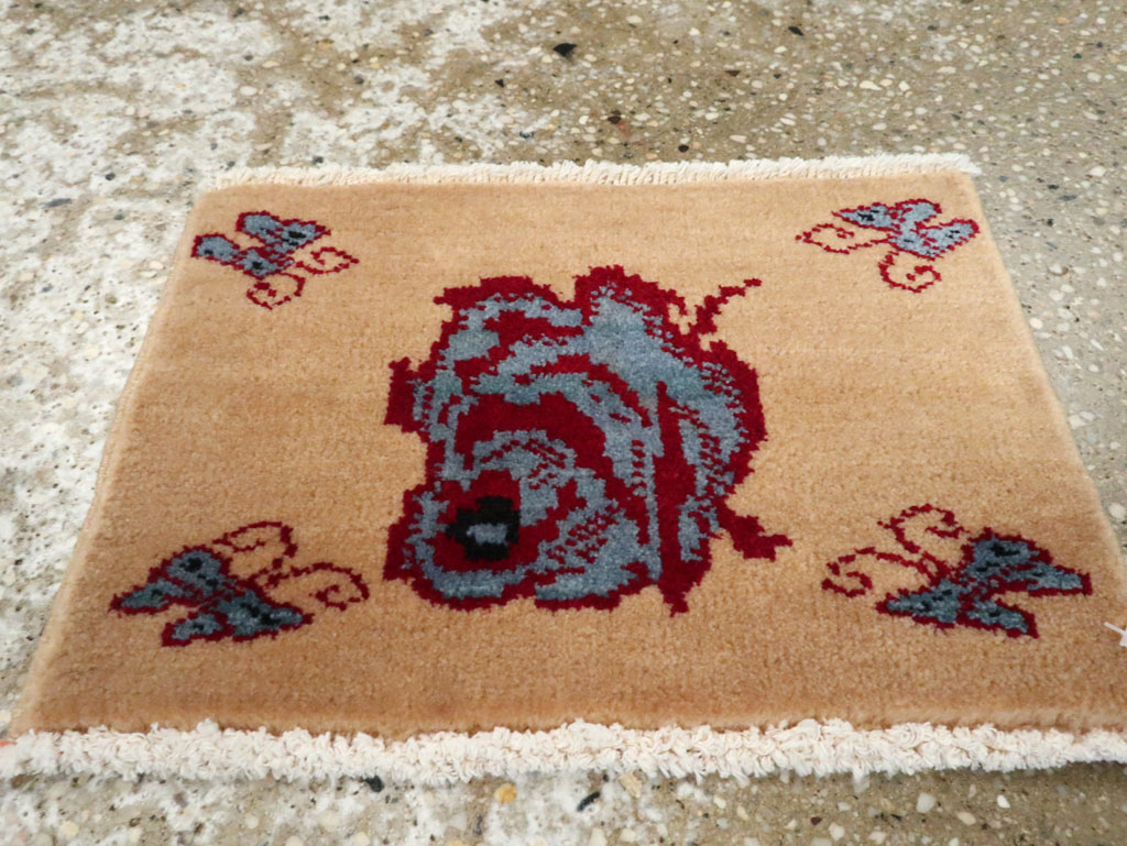 Vintage Persian Pictorial Baluch Rug (Pair: 1 of 2), No.24907 - Gss