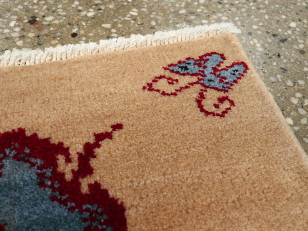 Vintage Persian Pictorial Baluch Rug (Pair: 1 of 2), No.24907 - Gss