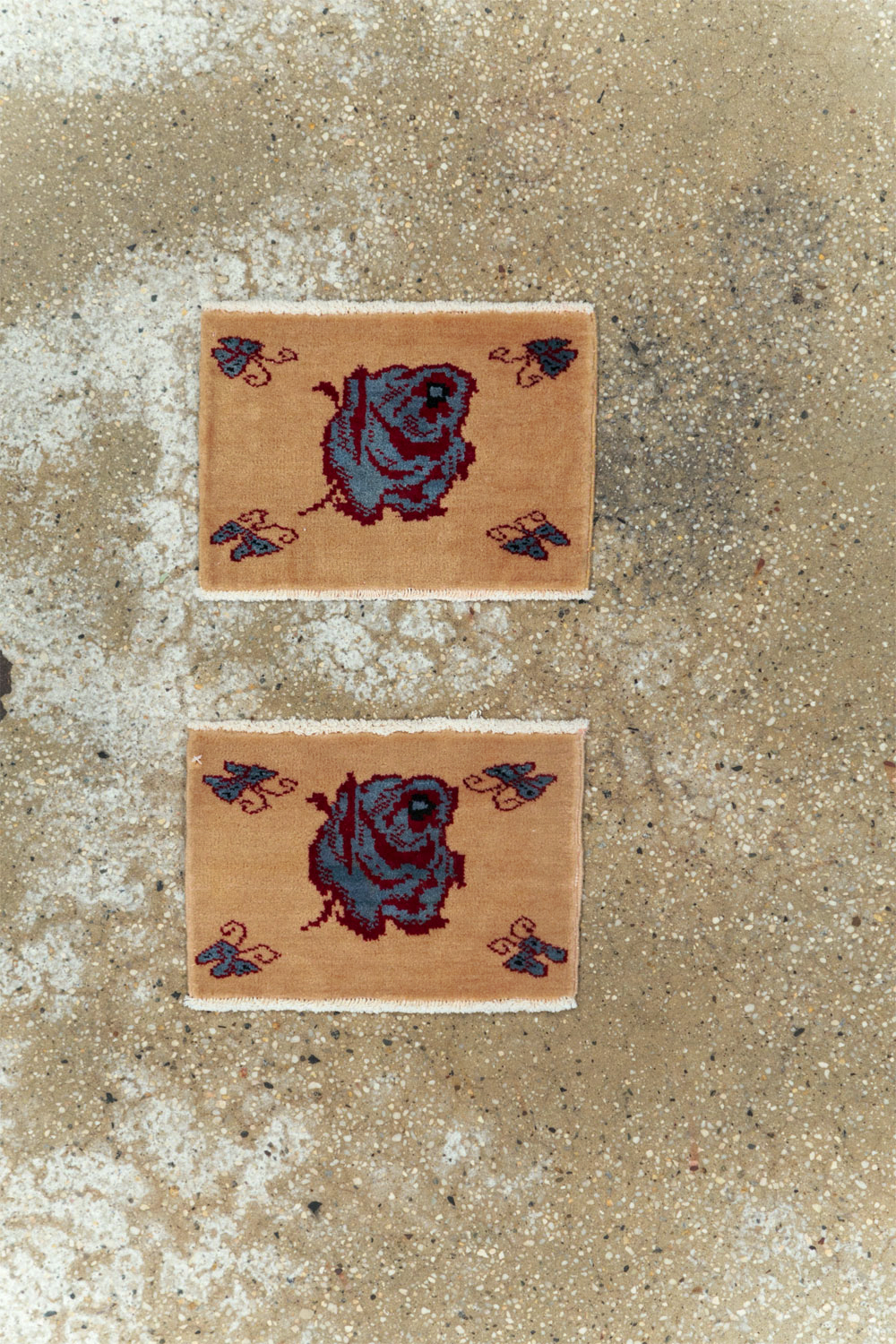 Vintage Persian Pictorial Baluch Rug (Pair: 1 of 2), No.24907 - Gss