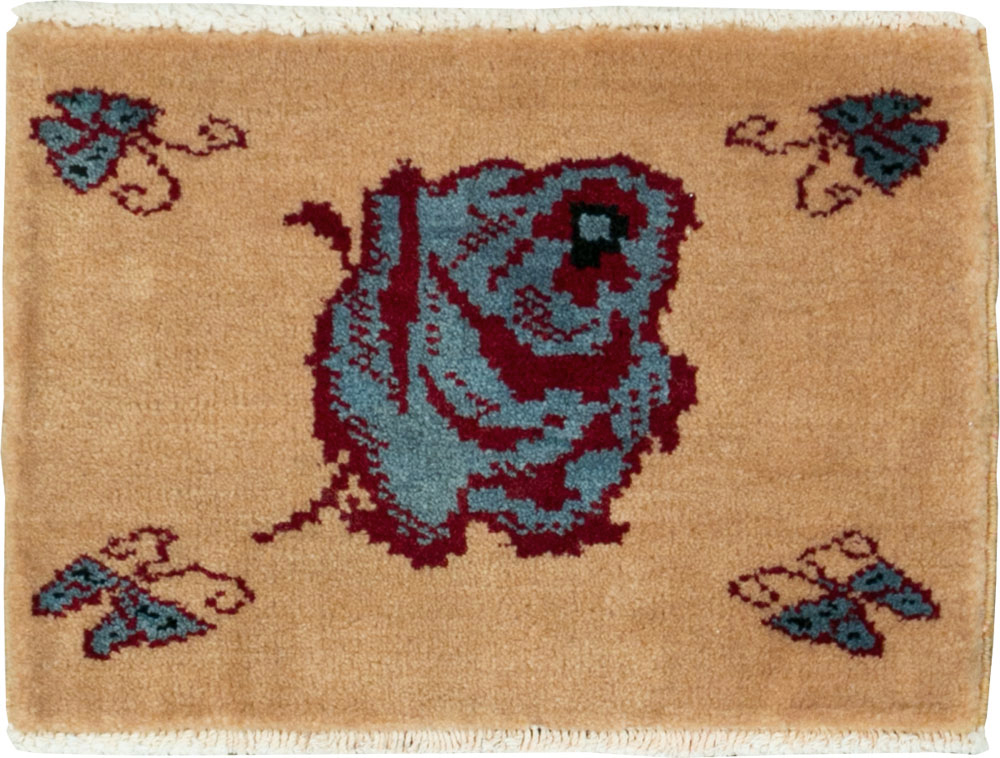 Vintage Persian Pictorial Baluch Rug (Pair: 2 of 2), No.24915 - Gss