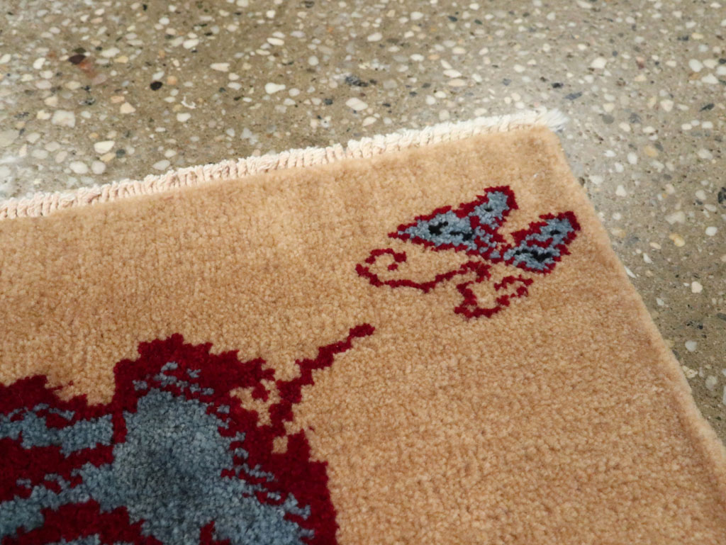 Vintage Persian Pictorial Baluch Rug (Pair: 2 of 2), No.24915 - Gss