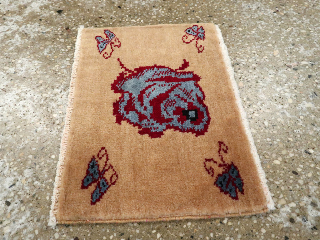 Vintage Persian Pictorial Baluch Rug (Pair: 2 of 2), No.24915 - Gss