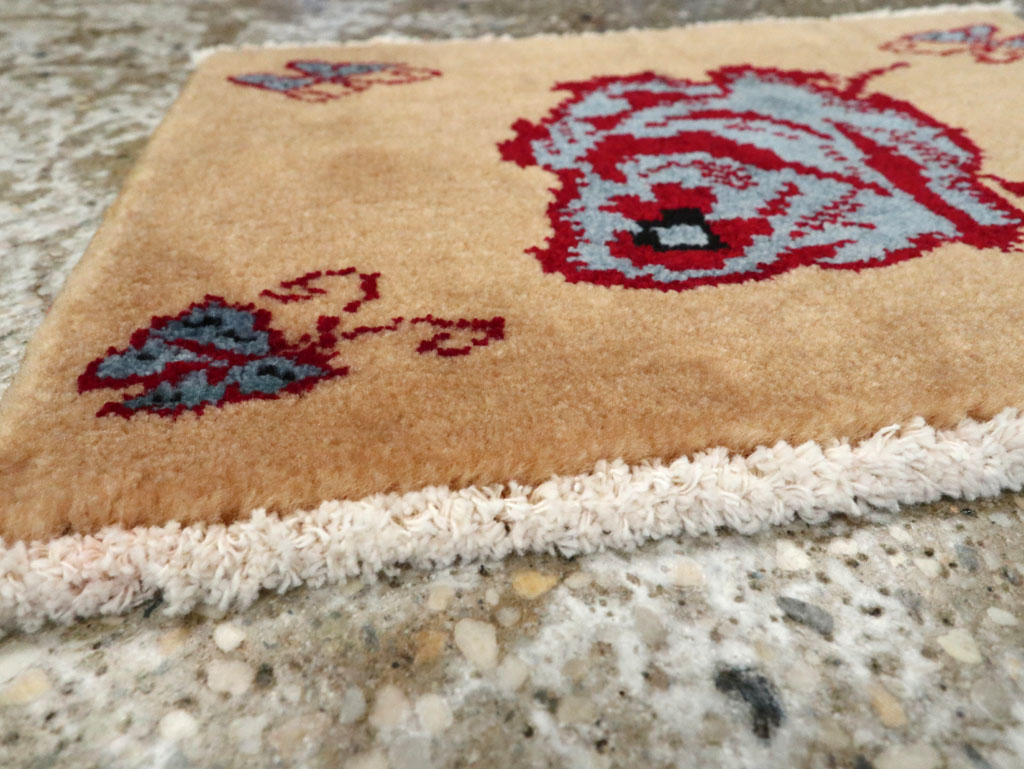 Vintage Persian Pictorial Baluch Rug (Pair: 2 of 2), No.24915 - Gss