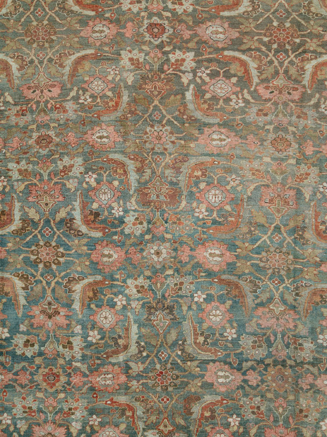 Antique Persian Bidjar Oversize Carpet, No.24945 - Gss