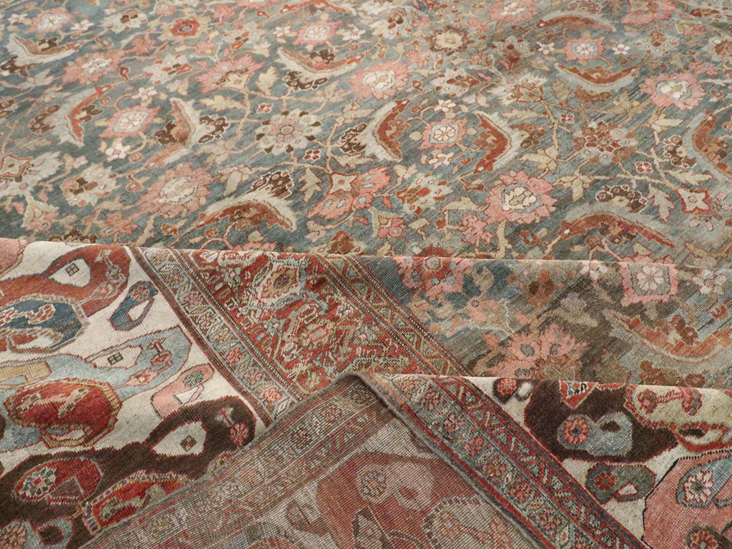 Antique Persian Bidjar Oversize Carpet, No.24945 - Gss