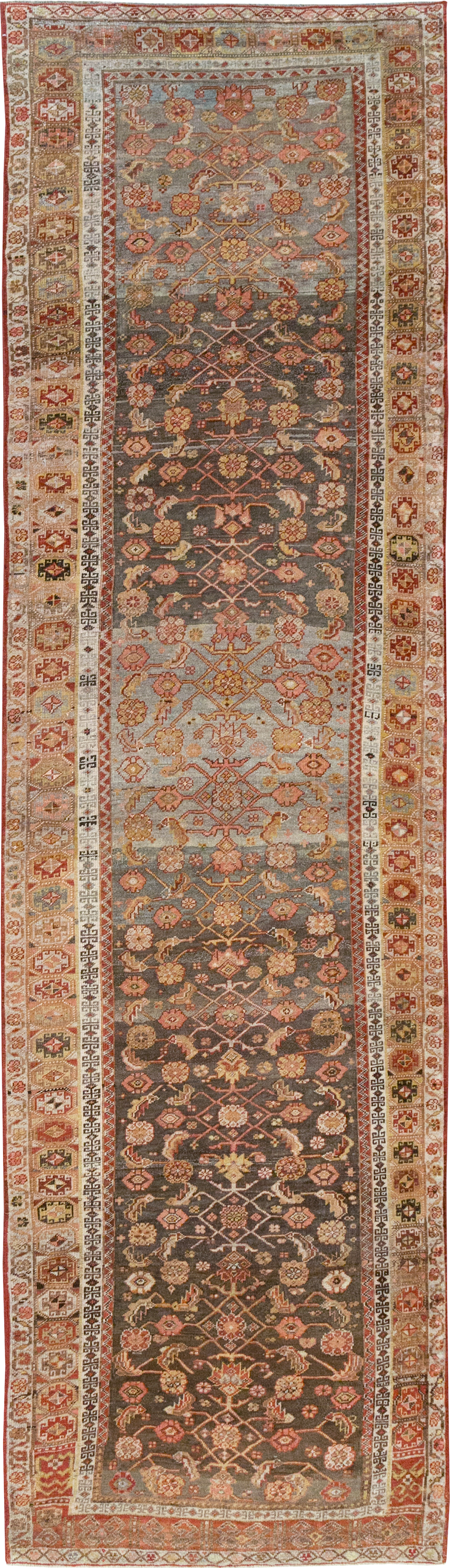 Antique Persian Bidjar Runner, No.24957 - Gss