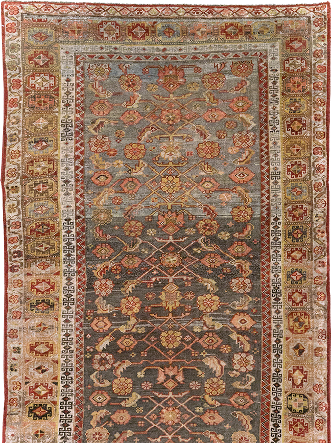 Antique Persian Bidjar Runner, No.24957 - Gss