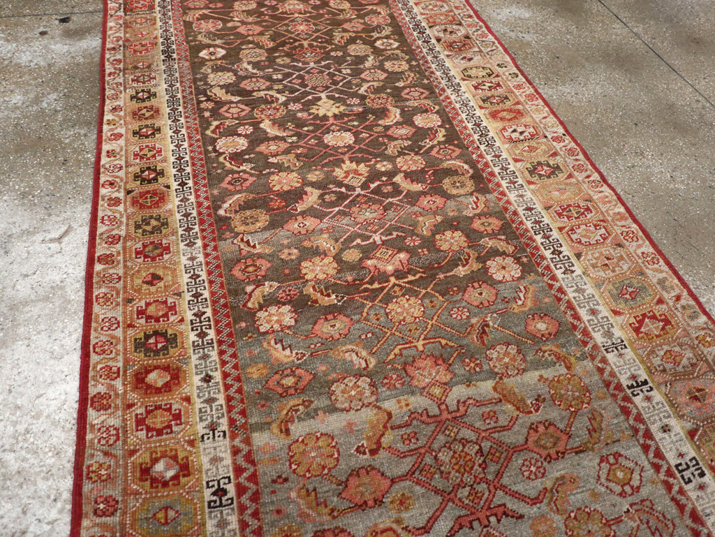 Antique Persian Bidjar Runner, No.24957 - Gss
