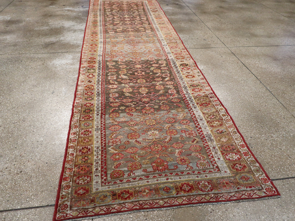 Antique Persian Bidjar Runner, No.24957 - Gss
