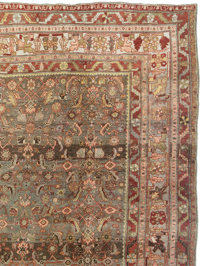 Antique Persian Bidjar Carpet, No.24959 - Gss