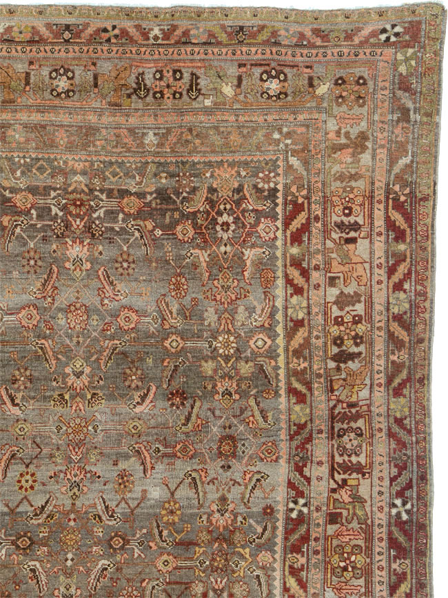 Antique Persian Bidjar Carpet, No.24959 - Gss