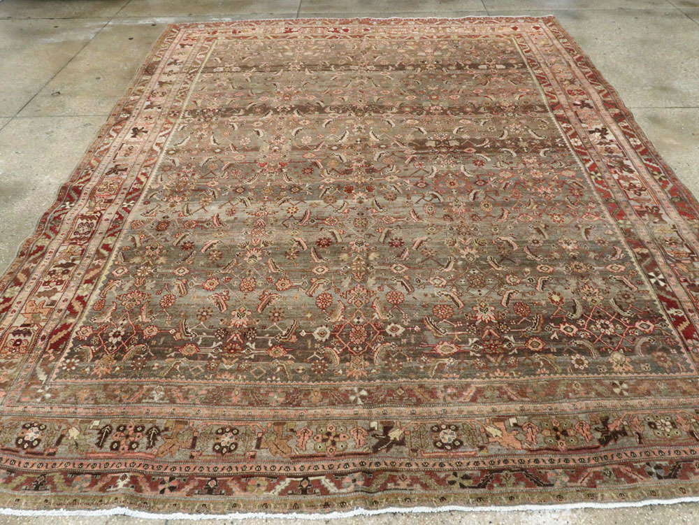 Antique Persian Bidjar Carpet, No.24959 - Gss