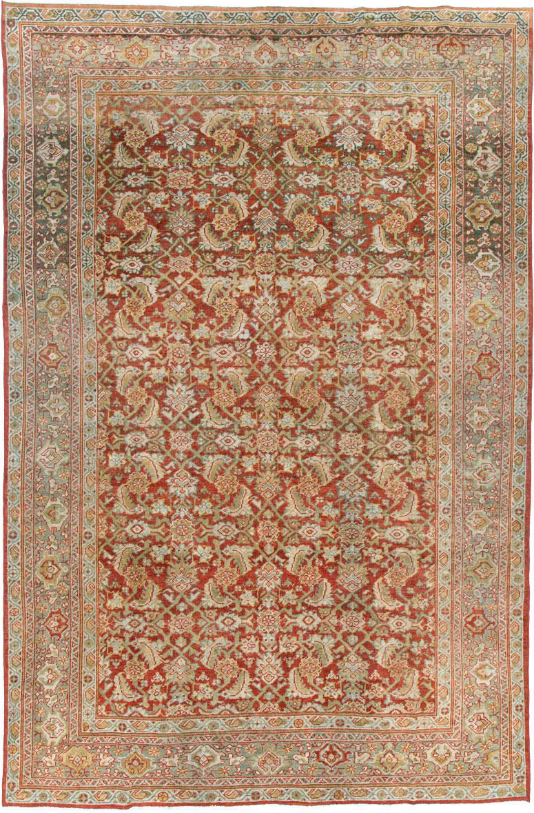 Antique Persian Mahal Carpet, No.24961 - Gss