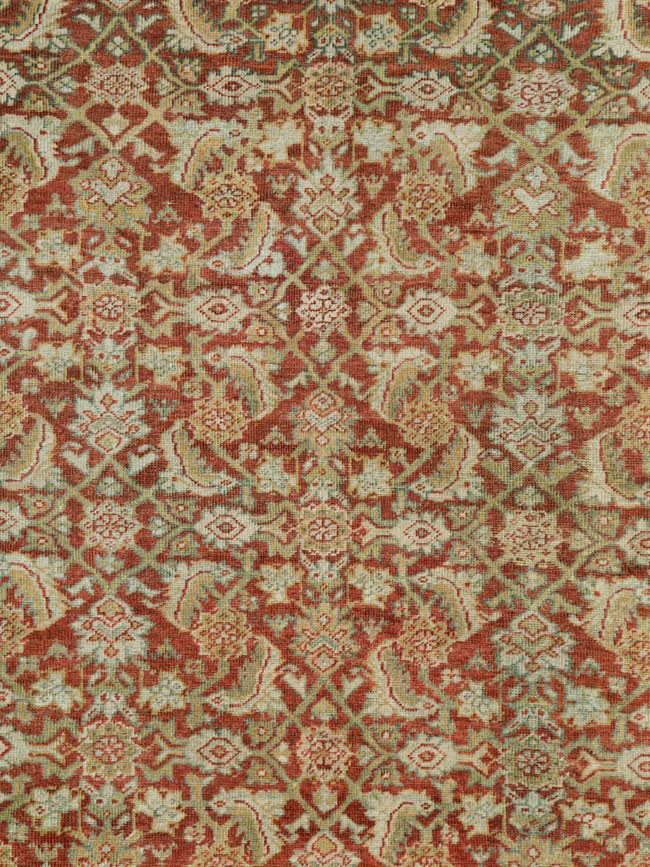 Antique Persian Mahal Carpet, No.24961 - Gss