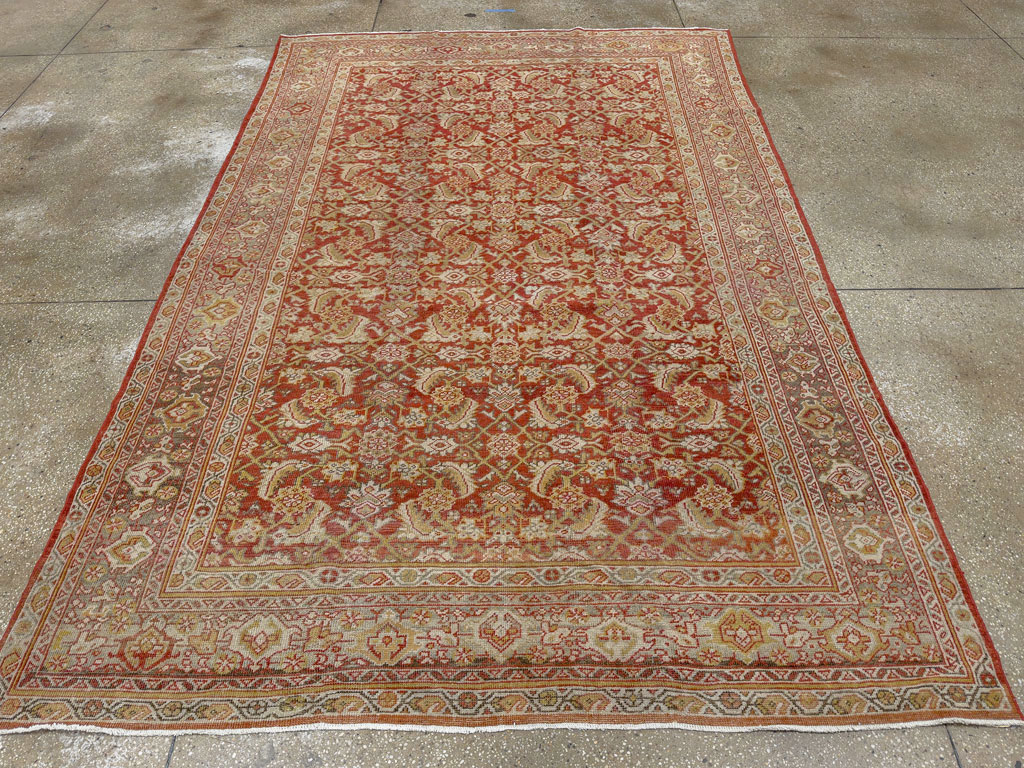 Antique Persian Mahal Carpet, No.24961 - Gss