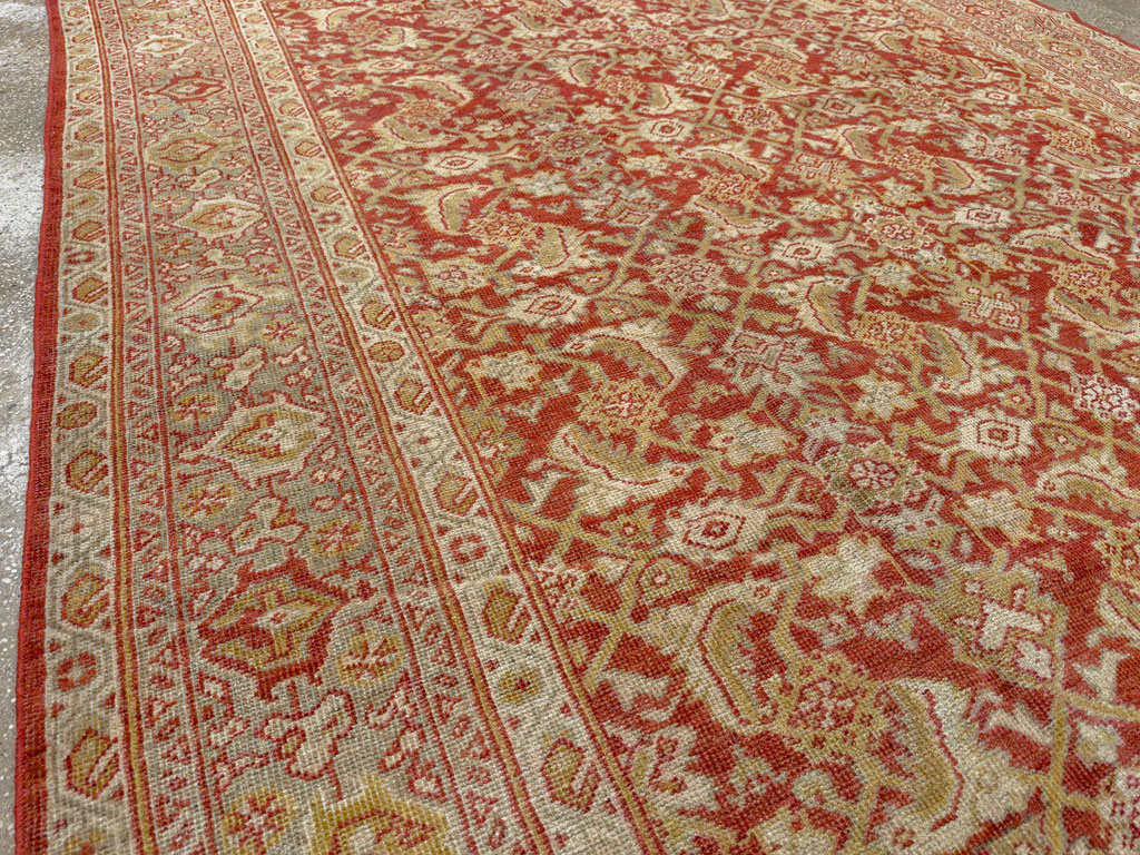 Antique Persian Mahal Carpet, No.24961 - Gss