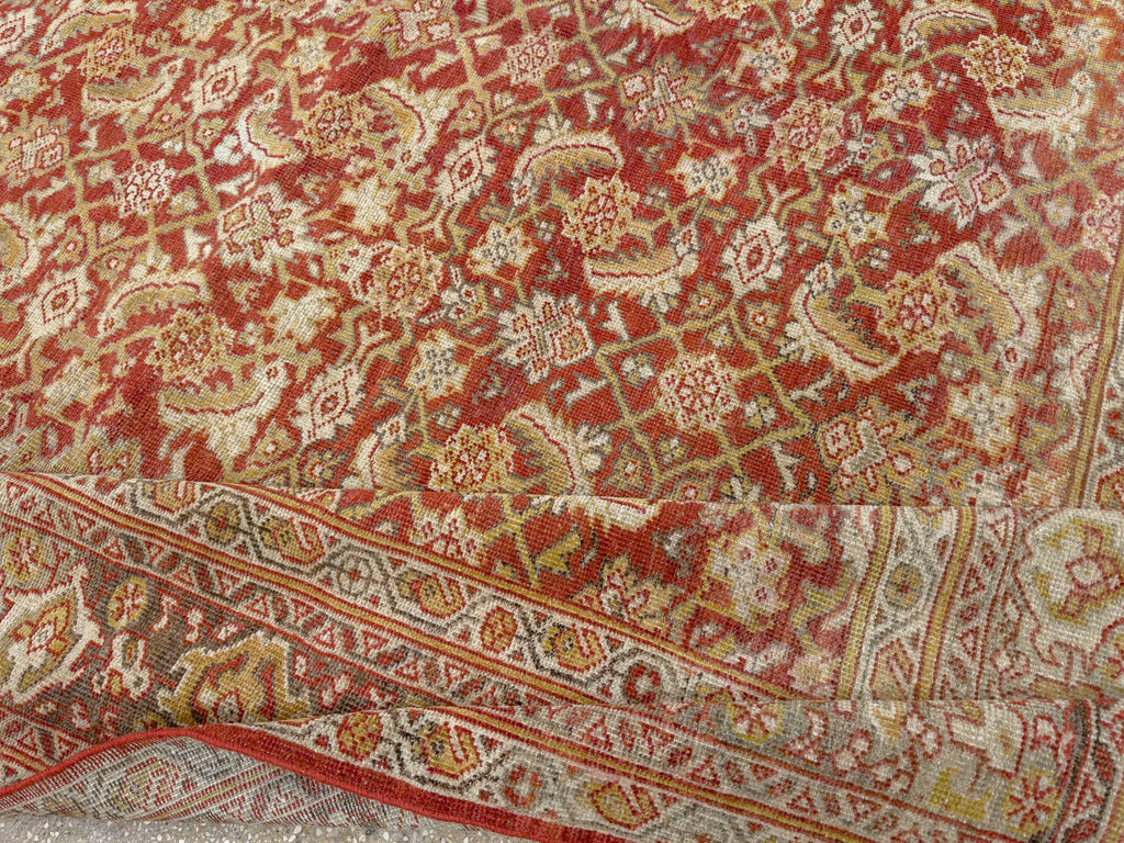 Antique Persian Mahal Carpet, No.24961 - Gss