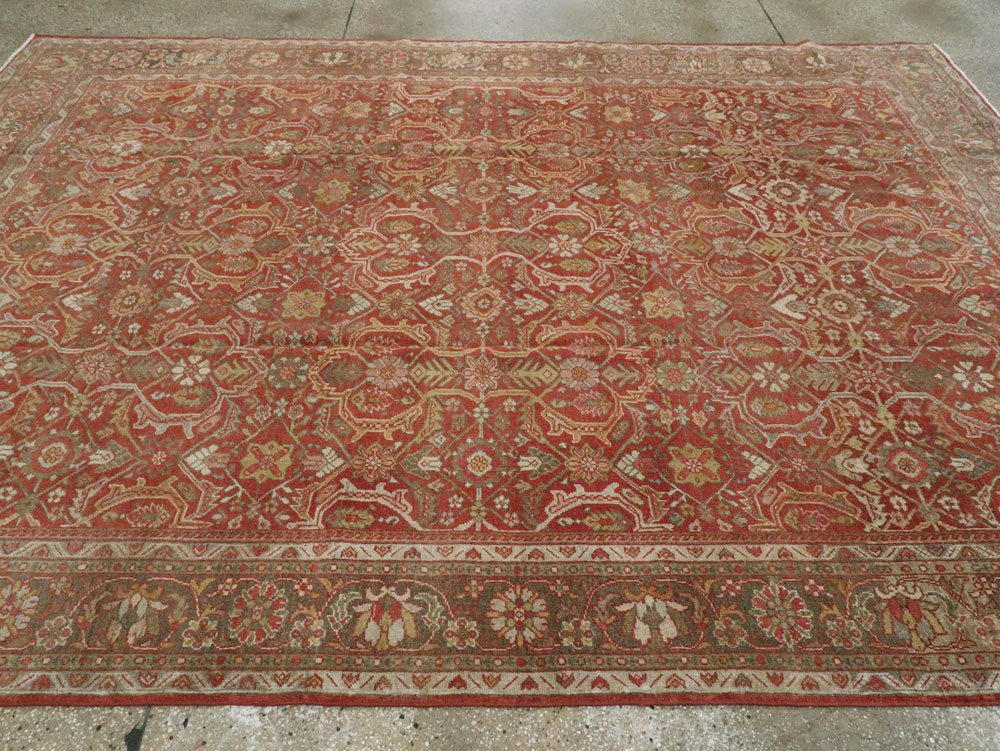 Antique Persian Mahal Carpet, No.24962 - Gss