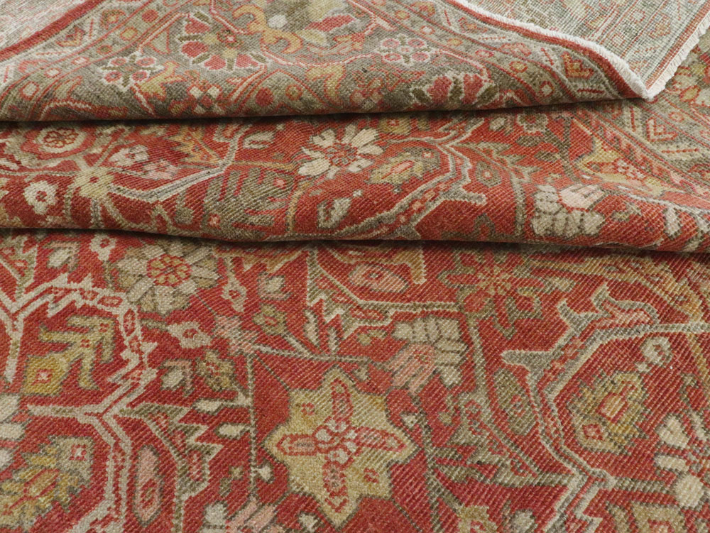 Antique Persian Mahal Carpet, No.24962 - Gss