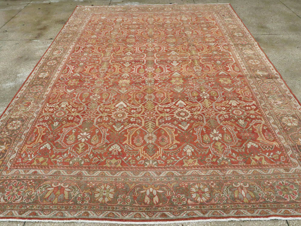 Antique Persian Mahal Carpet, No.24962 - Gss