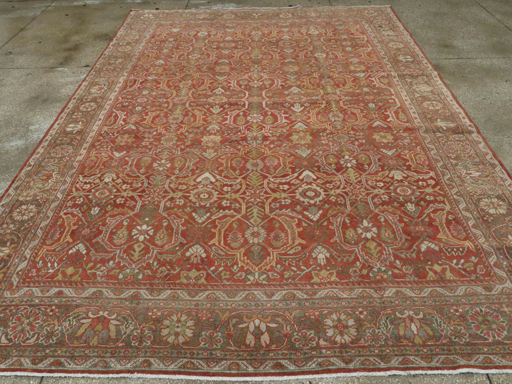 Antique Persian Mahal Carpet, No.24962 - Gss
