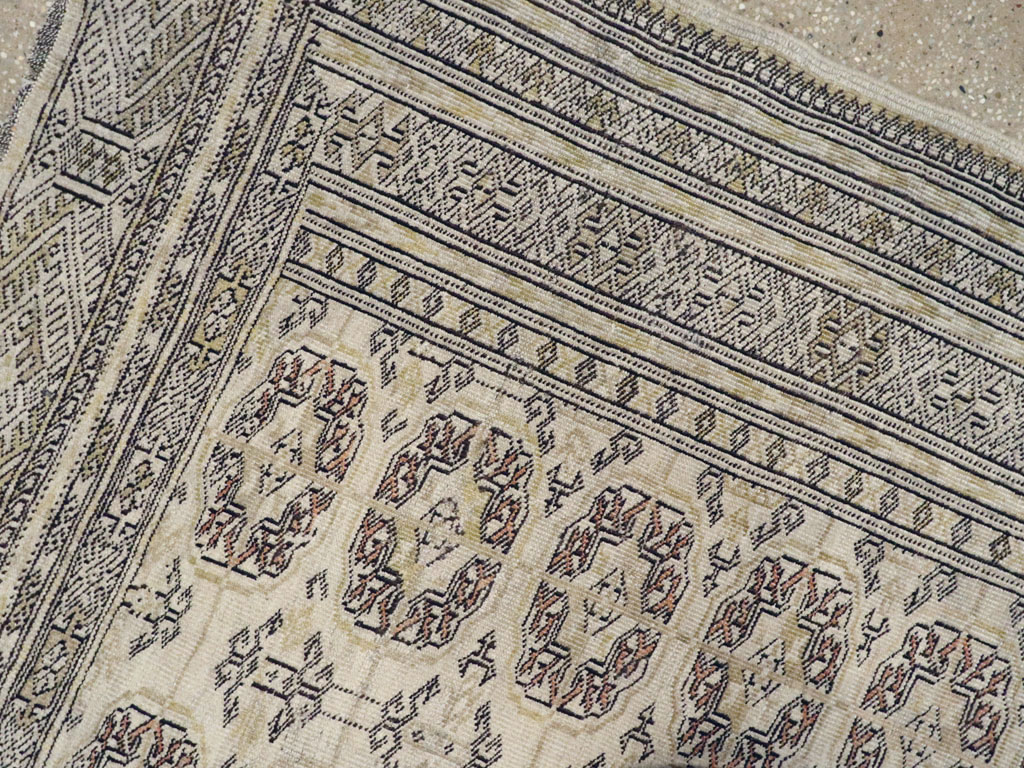 Vintage Central Asian Turkoman Rug, No.24963 - Gss