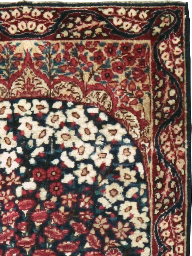 Antique Persian Lavar Kerman Rug, No.24995 - Gss