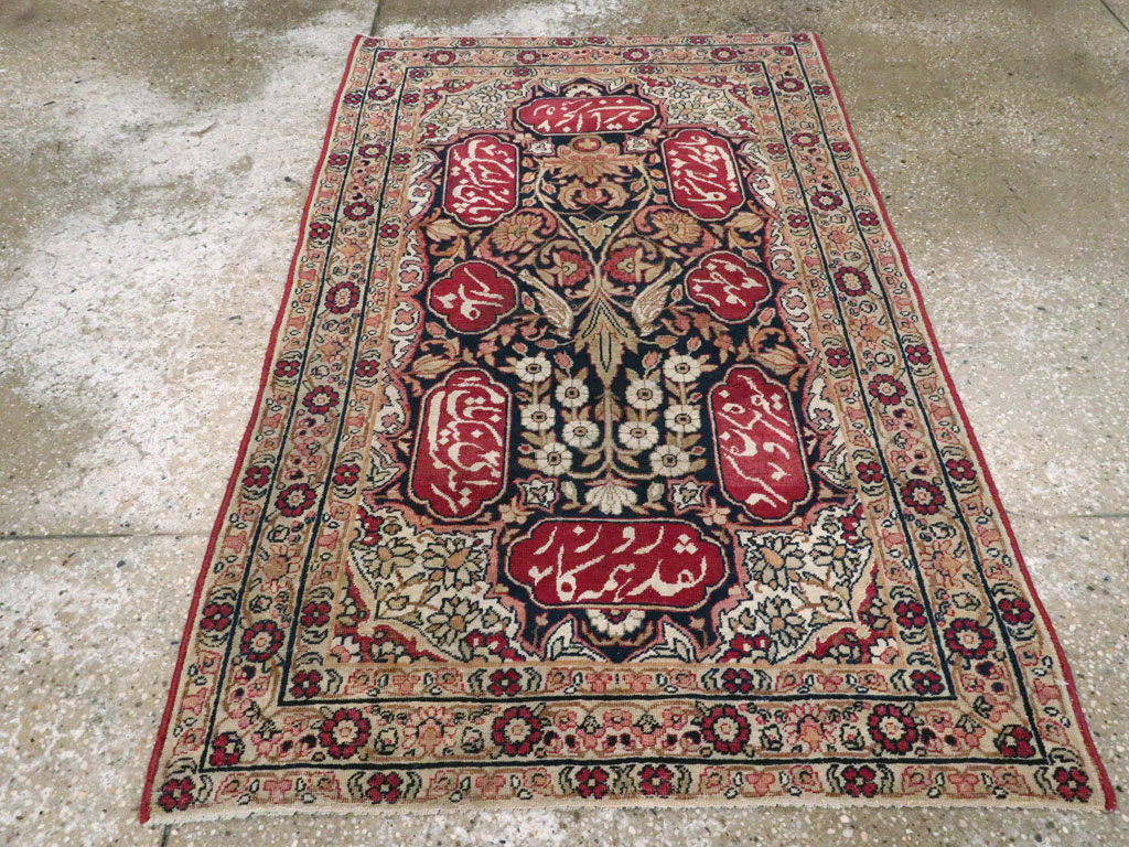 Antique Persian Lavar Kerman Rug, No.24996 - Gss