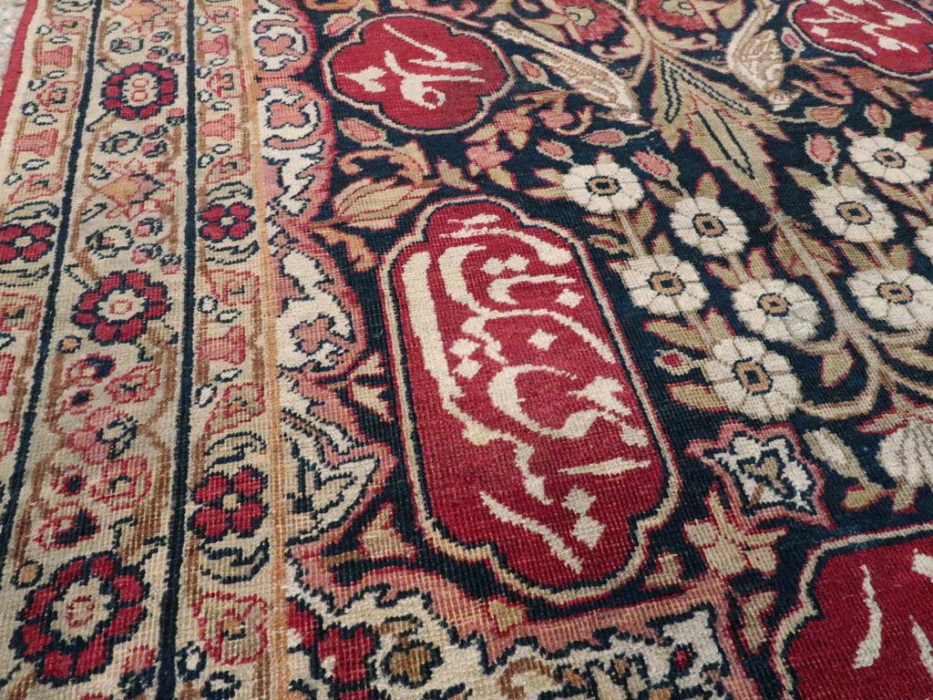 Antique Persian Lavar Kerman Rug, No.24996 - Gss