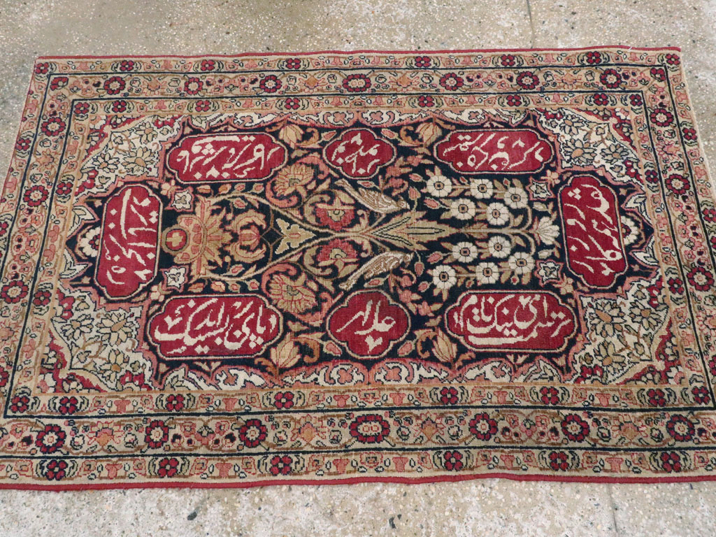 Antique Persian Lavar Kerman Rug, No.24996 - Gss