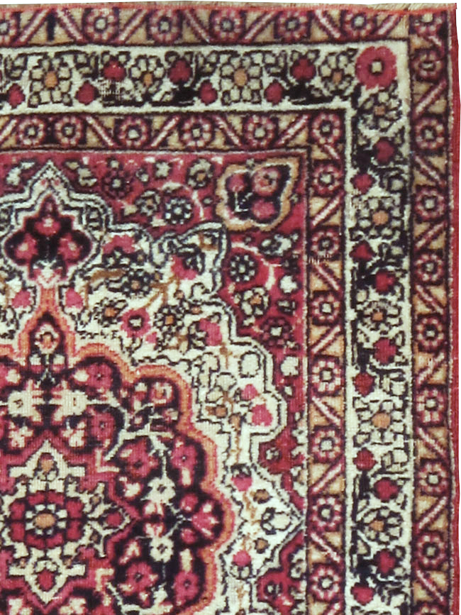 Antique Persian Lavar Kerman Rug, No.25003 - Gss
