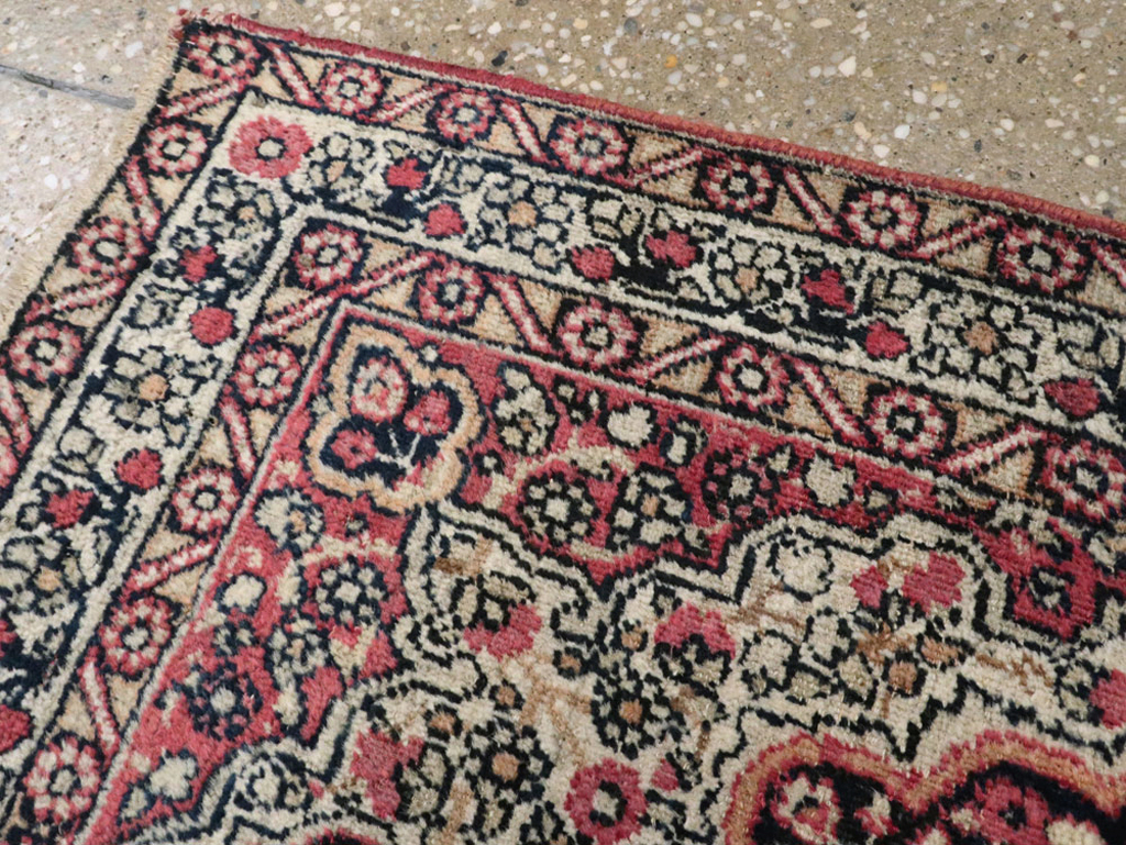 Antique Persian Lavar Kerman Rug, No.25003 - Gss