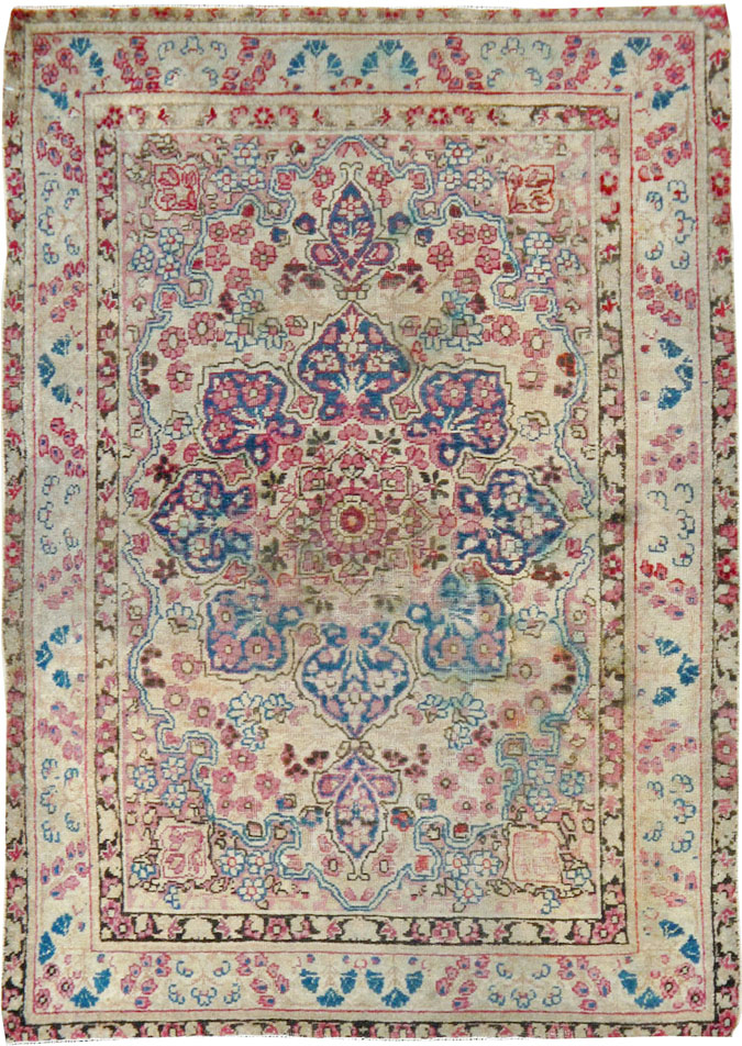 Antique Persian Lavar Kerman Rug, No.25007 - Gss