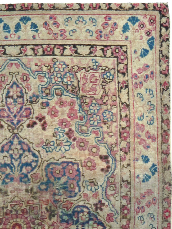 Antique Persian Lavar Kerman Rug, No.25007 - Gss