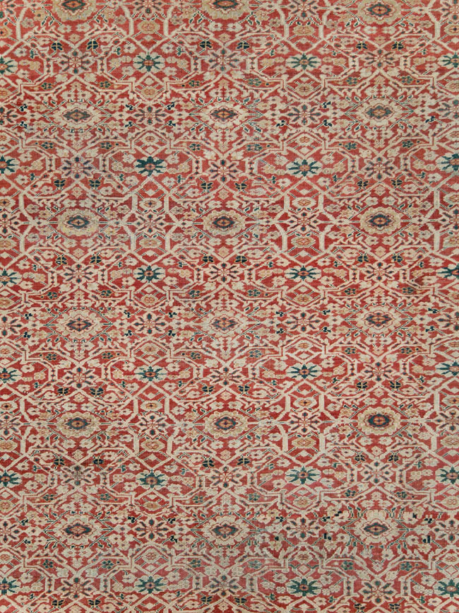 Antique Persian Mahal Large Carpet, No.25039 - Gss