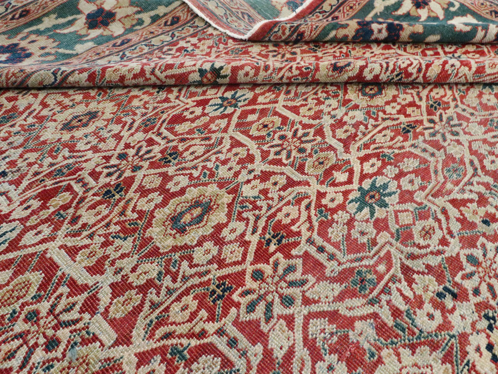 Antique Persian Mahal Large Carpet, No.25039 - Gss