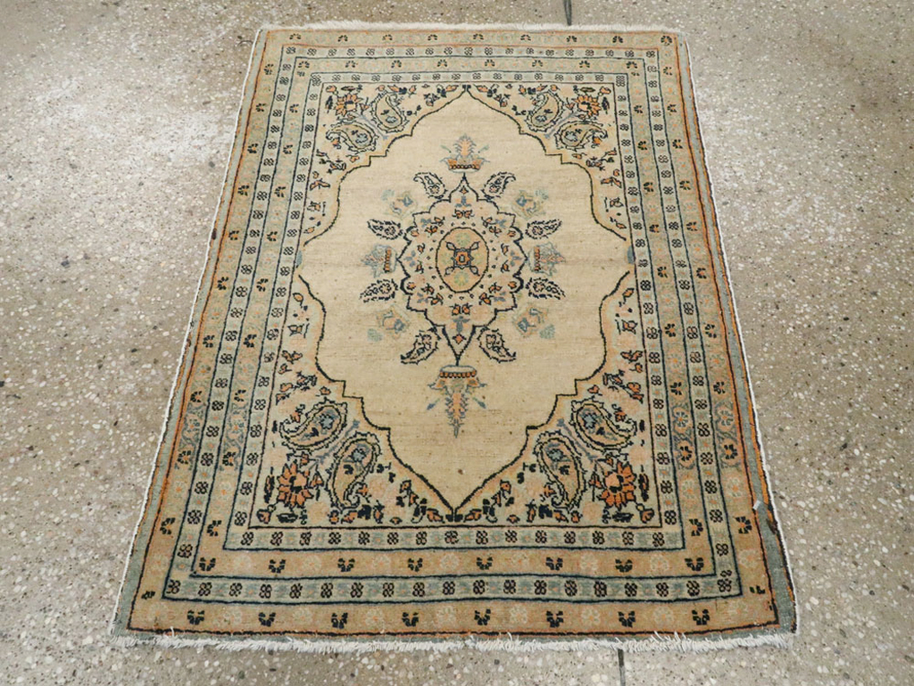 Antique Persian Tabriz Hagi Jalili Rug, No.25041 - Gss