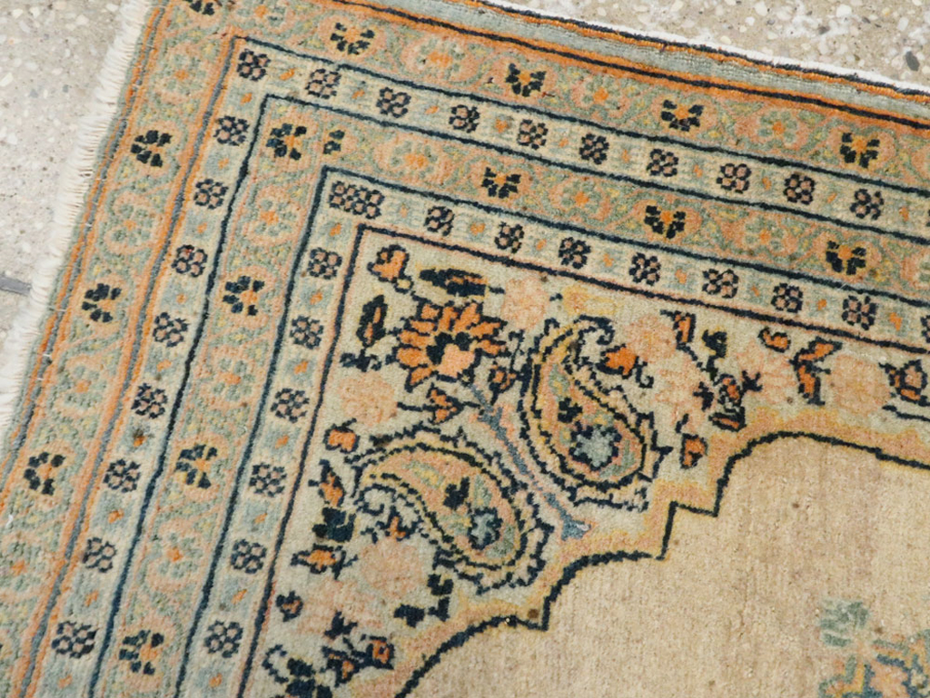 Antique Persian Tabriz Hagi Jalili Rug, No.25041 - Gss