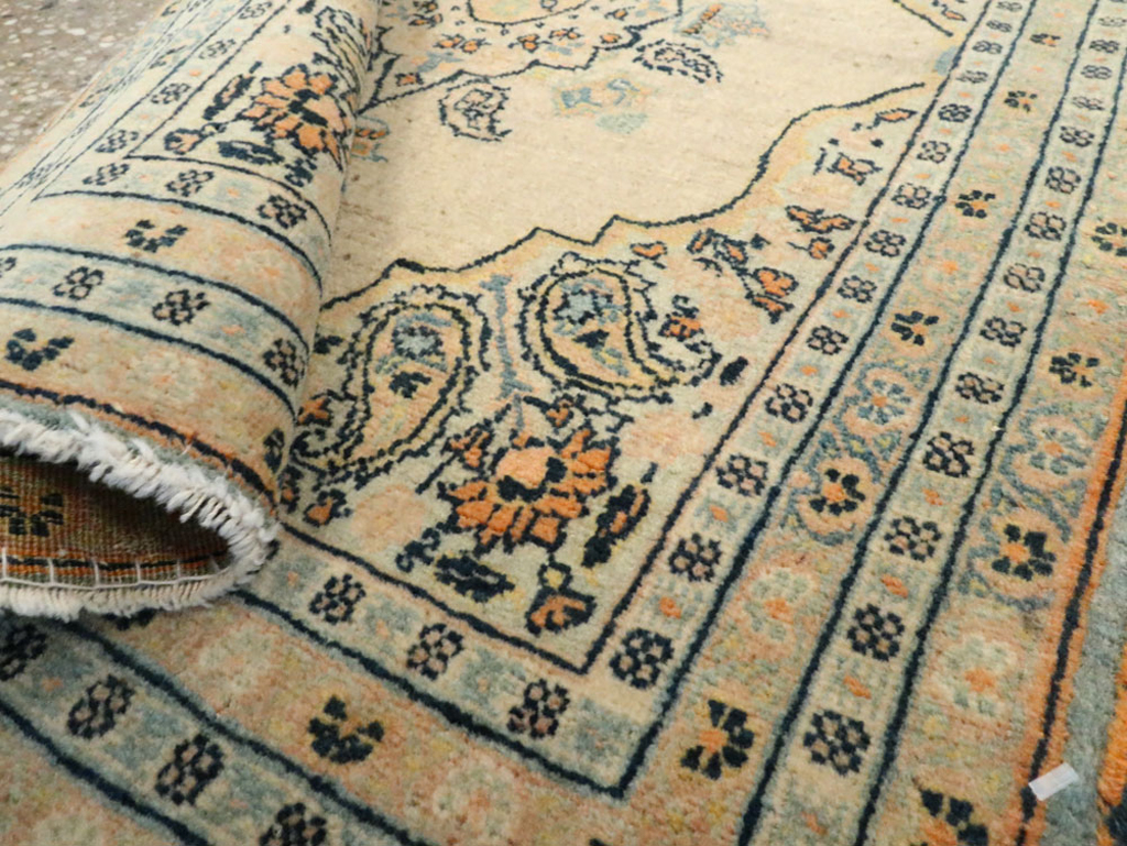 Antique Persian Tabriz Hagi Jalili Rug, No.25041 - Gss