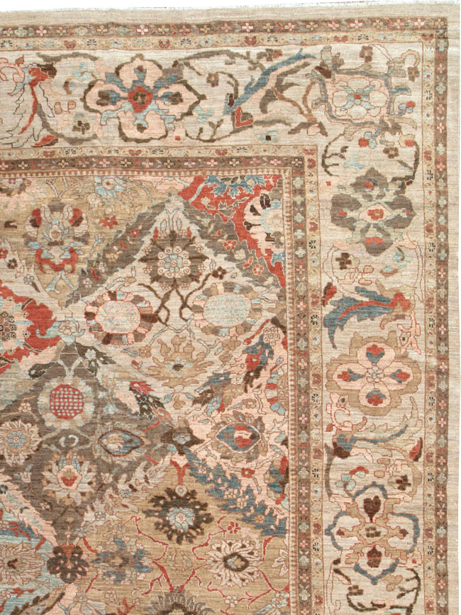 Modern Persian Sultanabad Oversize Carpet, No.25072 - Gss