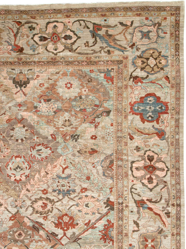 Modern Persian Sultanabad Oversize Carpet, No.25072 - Gss
